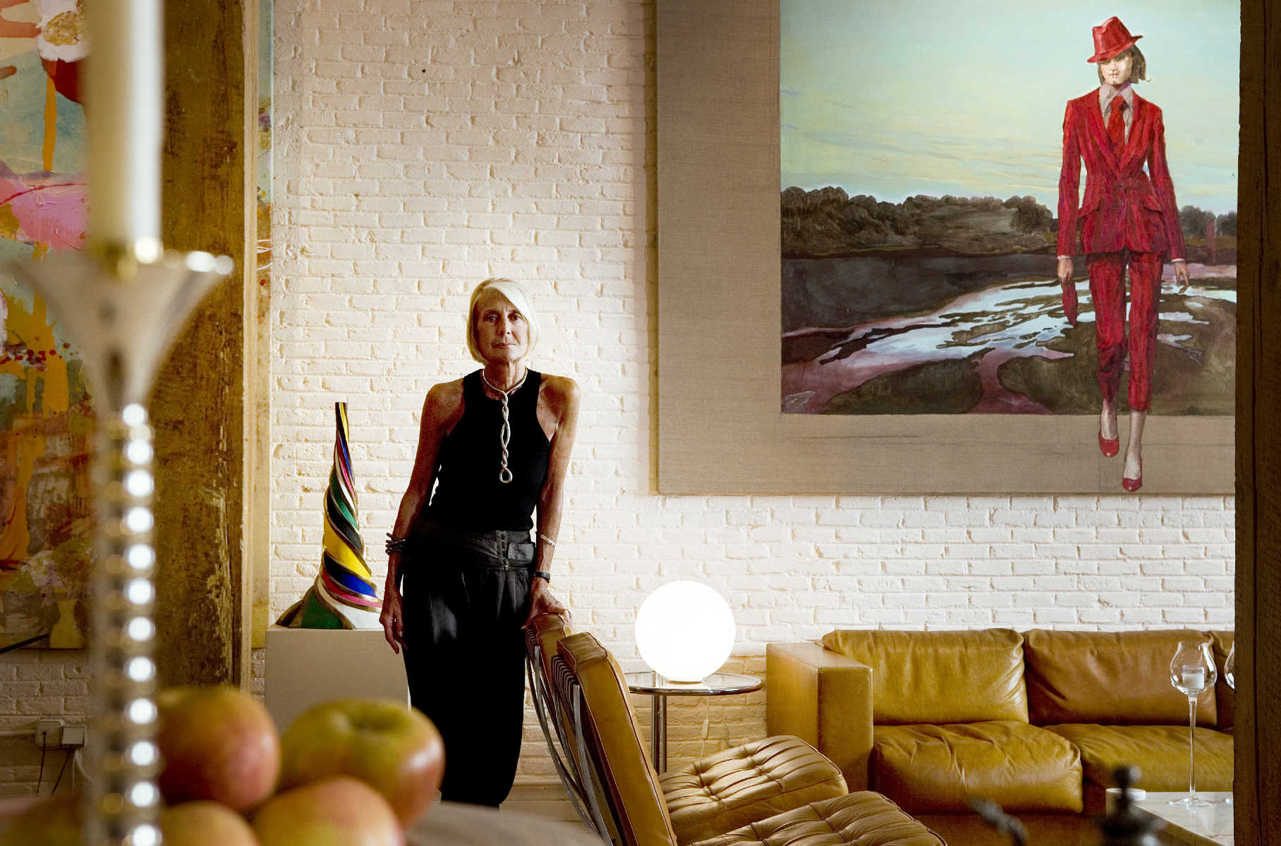 Soledad Lorenzo at home